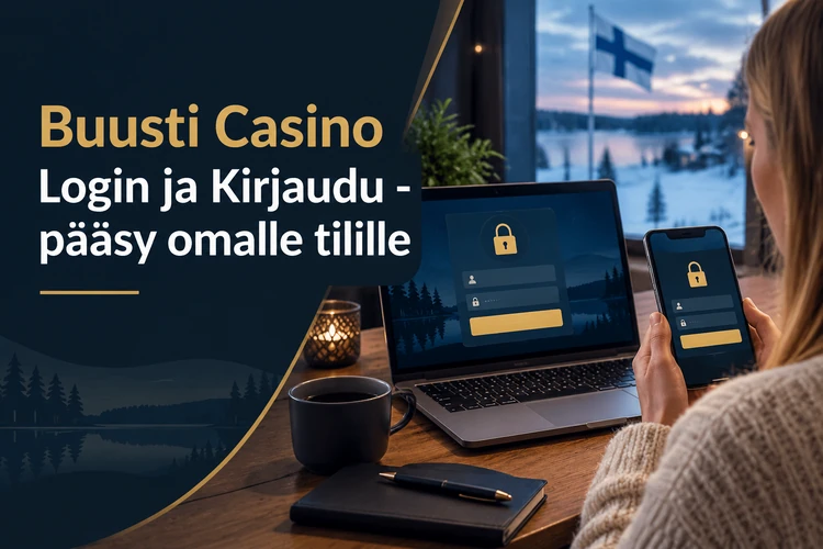 Buusti Casino Login ja Kirjaudu - pääsy omalle tilille
