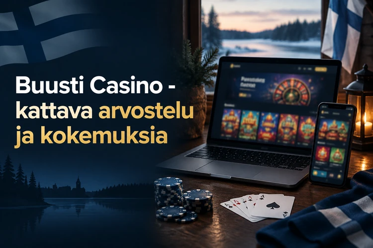 Buusti Casino - kattava arvostelu ja kokemuksia